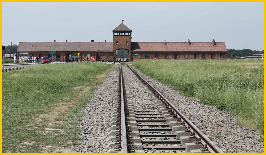 Rail Entrance to Birkenau